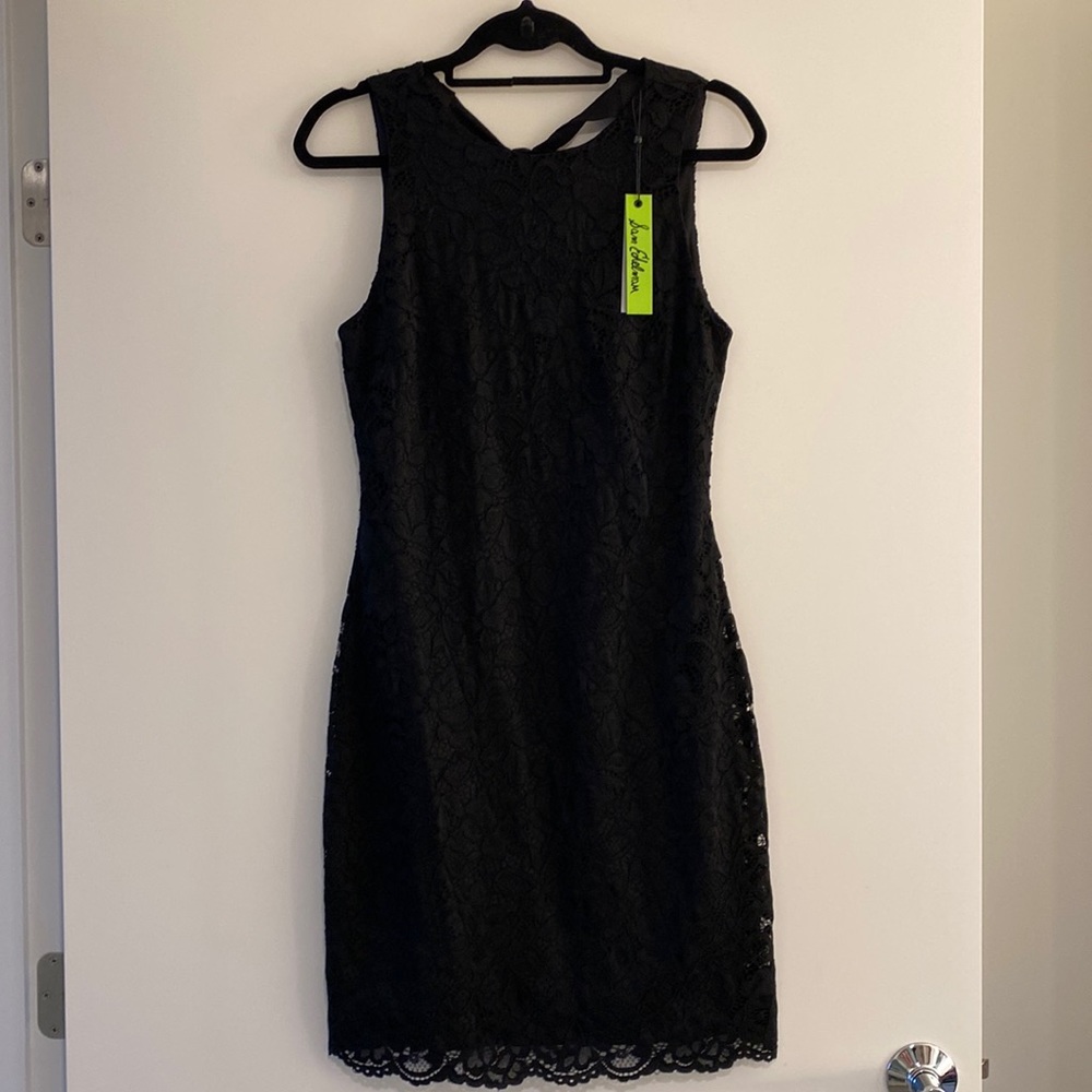 Sam Edelman black cocktail dress